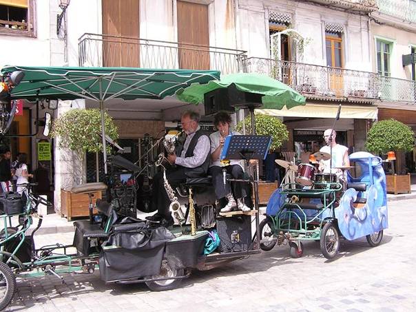 La Rosalie en musique avec la batterie